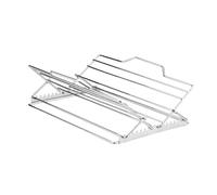 Grill réglable, avec circulation thermique, acier inoxydable, porte | rôtissage, insert de rack de four, utilisation polyvalente, pour la cuisson, le barbecue, le porc grillé, le bœuf, le poulet,