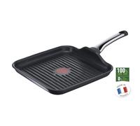 Grill Tefal G85040 Excellence 26x26 cm Aluminium forgé Revêtement Titane Noir
