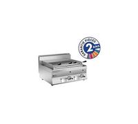 Grillade pierres de lave à gaz - Grille 38 dm² - Gamme 650 - - - Acier inoxydable x650xmm