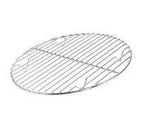 Grillage à Barbecue Rond en Acier Inoxydable, Maille Épaisse | Cuisson Homogène, Antiadhésif Grates, pour Steak, Vapeur, Barbecue Extérieur, Chefs Cuisine