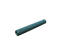 Grillage à poule en PVC - GKO - 25x0,5 m - Vert forêt - Épaisseur du fil 1 mm - Taille du treillis 36 mm