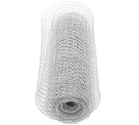 Grillage à Volaille Hexagonal en Fer Argenté pour Jardin | Filet de Jardin, Clôture pour Poules et Chats, Usage Jardin et Plates-bandes Surélevées, Sûr et Pratique