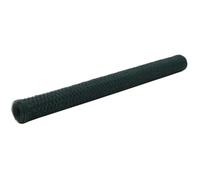 Grillage Acier Vert PVC Clôture de Jardin 25 m x 1 5 m pour Volière Cage à Lapins Poules Poulailler