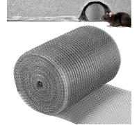 Grillage anti-rongeurs - Maille en acier inoxydable - Protection contre les souris - Barrière hermétique