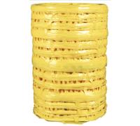 Grillage avertisseur jaune - avertissement du gaz - 30 cm x 100 m INTERPLAST