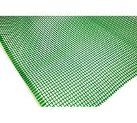 Grillage ECONOMY 1, 1000 mm, maille 5x5 mm, motif carre, 300 g/m2, vert, tout plastique, rouleau de 50 m