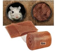 Grillage en Cuivre - 6 M - Anti-souris - Flexible - Résistant aux rongeurs