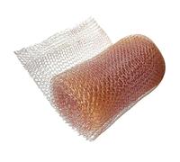 Grillage en Cuivre pour Limaces, 1200x12,7x0,1cm, Maille fine | Cuivre Pur, Protection sans Produits Chimiques, pour Bordures de Jardin, Trous de Drainage