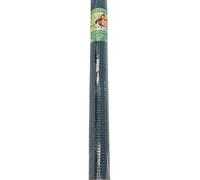 Grillage en fil métallique carré, revêtement plastique, dimensions 1 x 5 mètres, couleur verte
