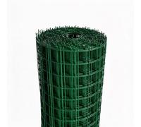 Grillage En Rouleau, 1.2 M X 30 M, Maille 60 X 60 Mm, Revêtu De PVC | Acier Galvanisé à Chaud, Clôture Jardin, Volière, Poulailler, Clapier, Parterre Surélevé