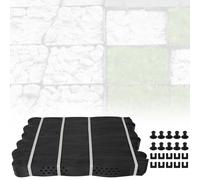Grillage en treillis de 30 m², dimensions 3 x 10 m, géogrille, hauteur 5 cm