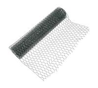 Grillage Hexagonal à Poules en Fil Galvanisé Vert, Sécurité Simple | Clôture pour Volailles et Pigeons, Usage Ferme ou Potager, Maille Légère, Hauteur Pratique