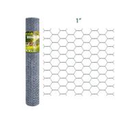 Grillage hexagonal galvanisé maille 25 mm - Hauteur 0,50 m - Rouleau de 25 m