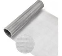 Grillage inox 304 maille fine 50 mesh 30 x 200 cm - Anti-rongeur, moustiquaire, coupe facile