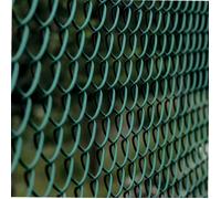 Grillage maille losange - WERKA PRO - 1 5 m - 10 m - Acier galvanisé plastifié - Vert - Maille 6x6 cm