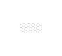 Grillage métalique 1 x 25 m - maille 19 x 0,7 mm - structure hexagonale - triple torsion