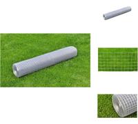 Grillage métallique à 4 angles pour volières Grillage métallique 1mx25m, épaisseur 0,9 mm - Panneaux de clôture