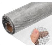 Grillage métallique à mailles fines de 1 mm pour plate-bande surélevée, grillage métallique en acier inoxydable, 40 x 248 cm, pour souris, lapin, poussin et oiseaux