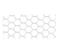 Nortene Grillage métallique Galvanex 41 – triple torsion, maille 41 – 0,50 x 10 m (0,8 mm)