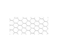Grillage métalique 1,5 x 25 m - maille 41 x 0,8 mm - structure hexagonale - triple torsion