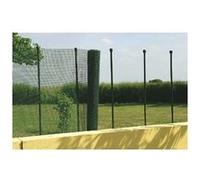 Grillage plastique Cuadranet maille 0.5 cm blanc largeur 1 m longueur 3 m