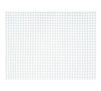 Grillage plastique maille 0,5 cm - blanc - 1 x 25 m CUADRANET