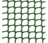 Grillage plastique maille 1 cm - vert - 1 x 25 m CUADRANET