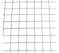 Grillage pour animaux soudé gris - H.0.5 x L.3 m - maille H.19 x l.19 mm