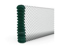 Grillage simple torsion Ø3,00mm, galvanisé plastifié, clôture, 15m [100cm]