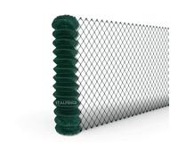 Grillage simple torsion Ø4,00mm, galvanisé plastifié, clôture, 10m [100cm]