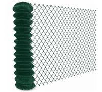 Linxor - Grillage simple torsion plastifié pour clôture de jardin - 20 m x 1.5 m - Maille 5 x 5 cm - Diam 2.1 mm - Vert