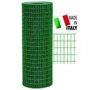 Grillage soudé plastifié M50 - Vert - 1,5 x 25 m