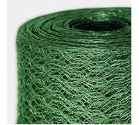 Grillage Triple Torsion ,Vert,Maille hexagonale,Maille 25 mm, 100 cm x 10 m