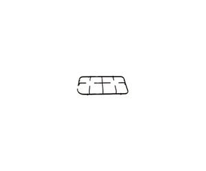 Grille 2 Feux Droite pour CUISINIERE - 37002183