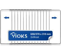 Grille 370/650 x 310 mm Grille inox extensible pour four Cuisinière