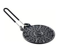 Grille à Arepas Fonte Émaillée 20cm Induction sans PFOA Plancha de Cuisine Victoria 39.837 Noir 6