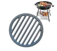 Grille à charbon de bois - Grilles rondes pratiques en fonte | Grille de cuisson de rechange pour cheminée, grille de cuisson pour camping, extérieur, jardin, terrasse