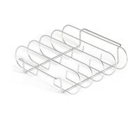 Grille À Côtes Barbecue Socle De Gril Vertical Grand À 4 Fentes En Acier | Support Pour Griller Et Rôtir La Viande De Côtes Pour Cuisine Familiale Barbecue Plein Air Camping