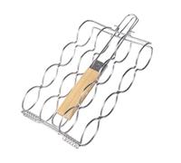 Grille à maïs pour grill, ustensile de cuisine pliable - Support pour barbecue de maïs | pour jardin, barbecue, camping, pique-nique, salle à manger en plein air, piscine, fête