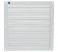 Grille à persienne moustiquaire 436M RENSON 150 x 150 mm - Blanc - 44415156
