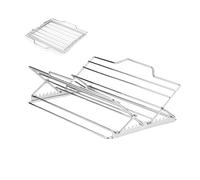 Grille À Rôtir | Accessoires De Grillades Antiadhésifs, Insert De Grille | De Four À Dinde De Qualité Alimentaire | Pour La Cuisine Restaurant Cuisson Refroidissement Steak De Bœuf Camping BBQ Noël Ha