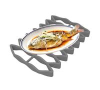 Grille à rôtir | Petite grille de cuisson antiadhésive | Idéale pour frire et refroidir | Grille de repos à viande résistante à la chaleur pour fours et cuiseurs vapeur | Grille de refroidissement