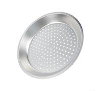 Grille à vapeur en acier inoxydable 304 de qualité supérieure - Design épais - Haute résistance à la chaleur - Pour wok et poêle en fer - Argenté - 30 cm (34 cm)