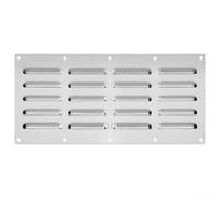 Grille Aération Acier 13.5x5.25 pour BBQ Extérieur Grille Aération | Améliore performance flamme, combustion pour efficace, évite accumulation pour gaz dangereux, sécurité accrue