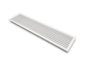 Grille Aeration Aluminium Lineaire, Grille d'aération blanche | Design Amovible Facile à Installer Idéal Pour La Ventilation Chaude Froide for plafond