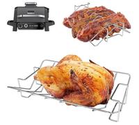 Grille Ailettes Pour Ninja Woodfire Og900 Et Og800 Séries V Rack Accessoires Pour Barbecue Compatible Avec Ninja Barbecue Électri