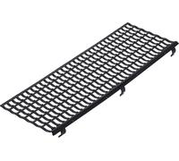 Grille anti-feuilles L.100-150mm L.1m noir PROTEKTOR