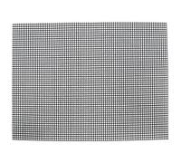Grille antiadhésive de qualité alimentaire, tapis de barbecue multifonctionnel pour barbecue extérieur (noir 30 x 40 cm) Label