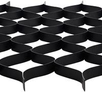 Grille au sol Grille géocellulaire de 2 pouces de profondeur 26,87 x 3,94 pieds / 8200 x 1200 mm pour gravier