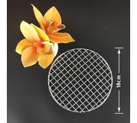Grille BBQ Ajustable 18-30CM Antiadhésive Grille BBQ Ajustable(18cm) | Acier inoxydable pour robuste, taille ajustable 18-30cm, pour idéal grillades légumes, répartition chaleur uniforme